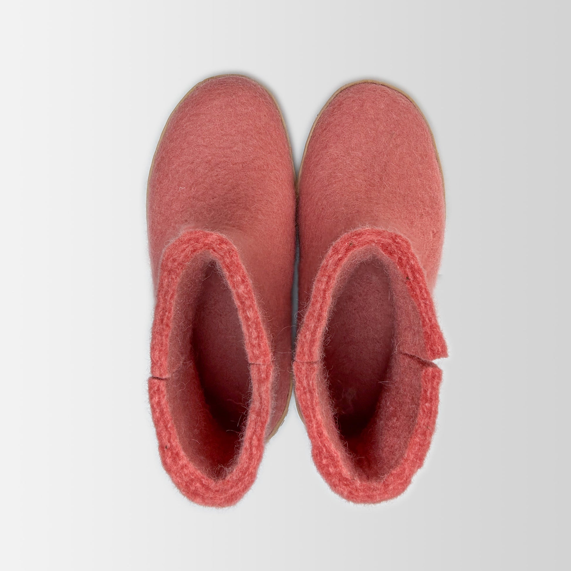 Felted natural wool shoes Felties  super light and warm