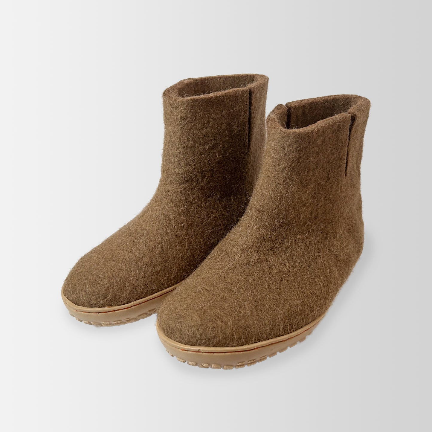 Felted natural wool shoes Felties  super light and warm